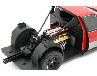 Alfa Romeo 164 Procar Prototipo 1988 Rosso alfa - Rot Laudoracing 1:18 Resinemodell (Türen, Motorhaube... nicht zu öffnen!)